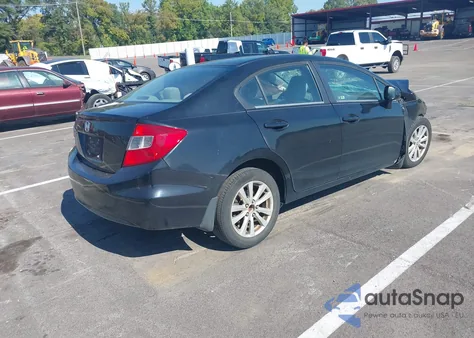 2012 Honda Civic Ex из США, поврежденный, VIN 19XFB2F83CE030652